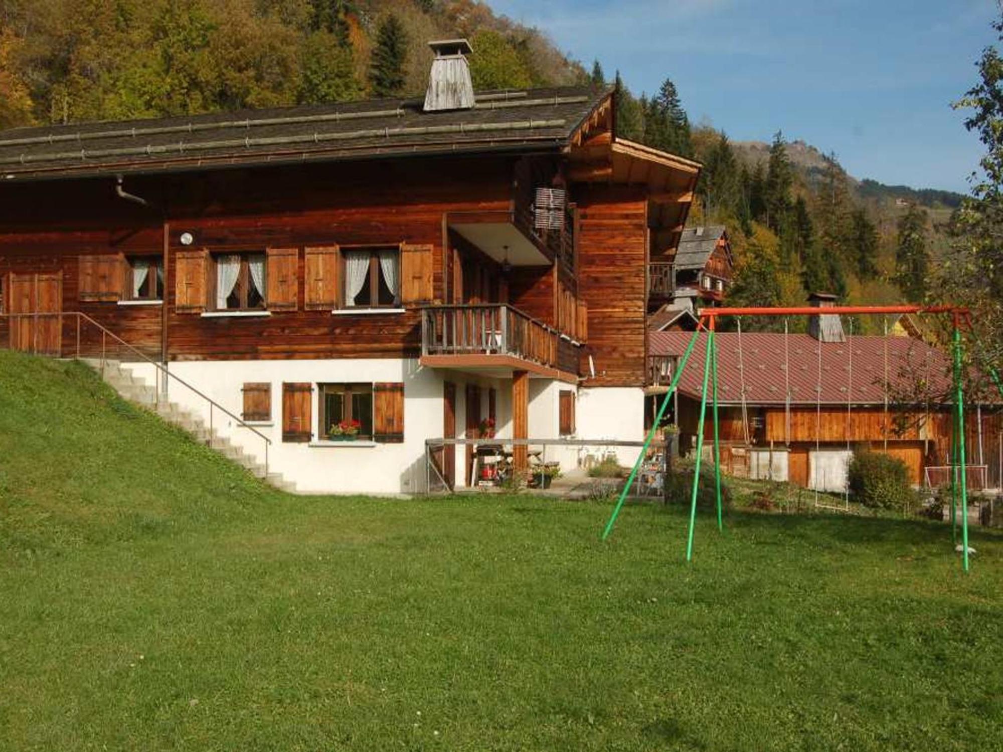 Appartement 6 Personnes, Animaux Acceptes, Parking - Le Grand-Bornand - Fr-1-467-39 Eksteriør billede